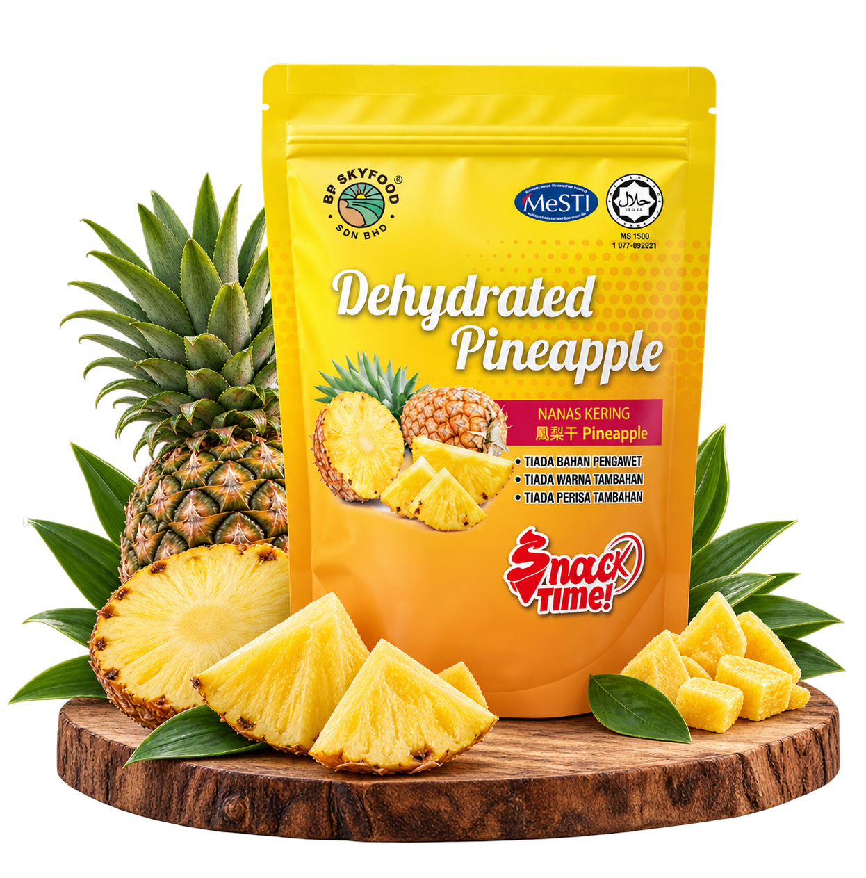 BP Skyfood Dehydrated Pineapple pack